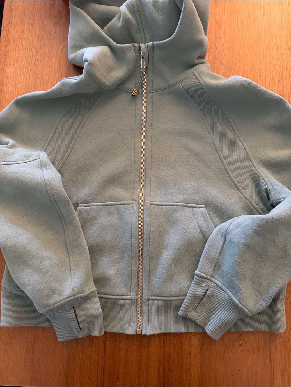 lululemon athletica scuba Sage Green Full-Zip Hoodie
